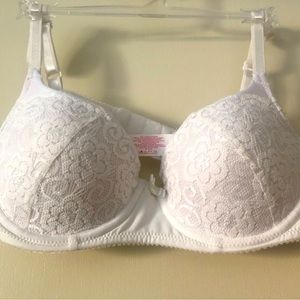 White lace Lily of France bra
